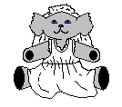 grey girl teddy bride